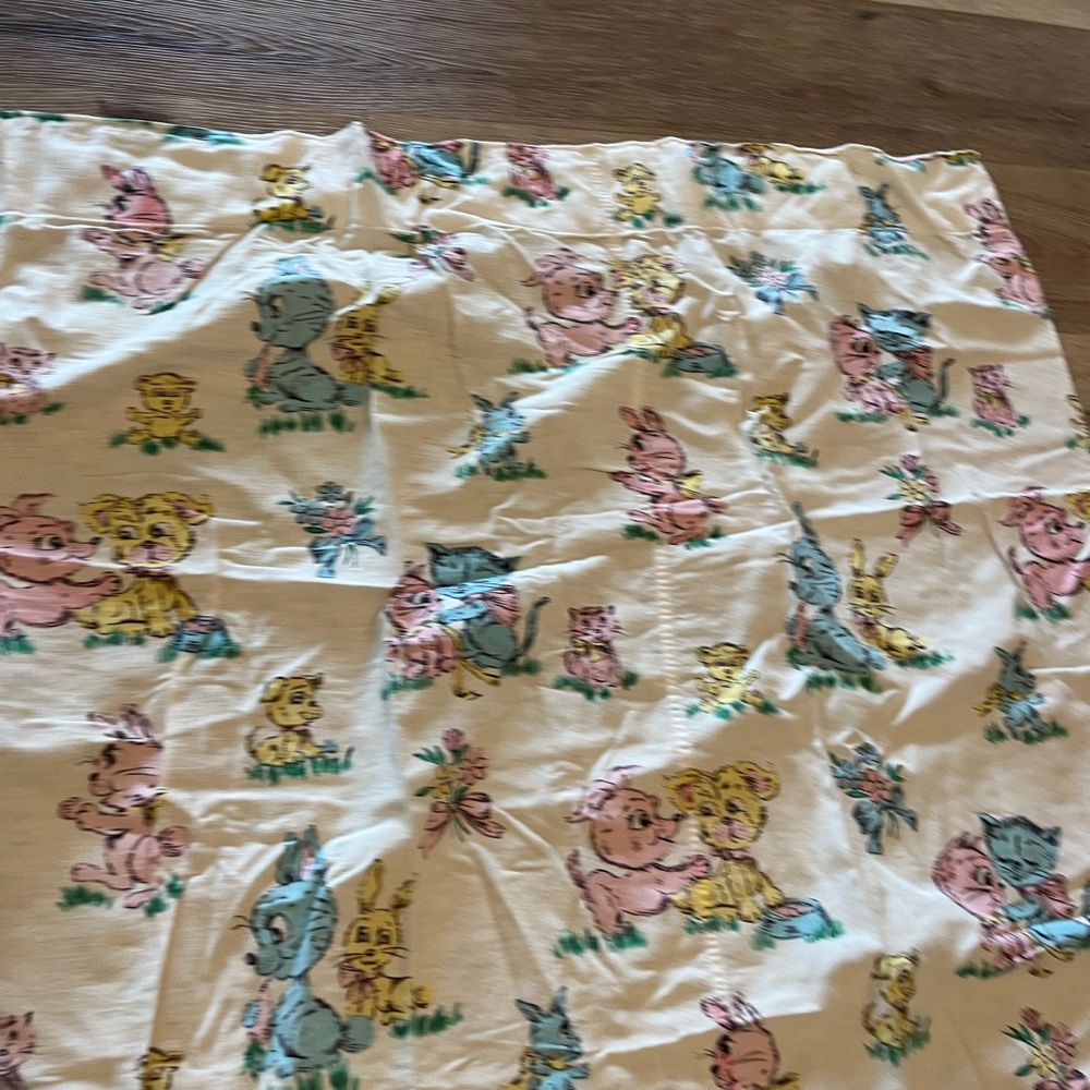 Vintage Animal Print Fabric - Picture 4 of 5